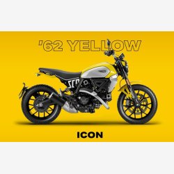 Ducati Scrambler 803 Icon 62 Yellow 73HK 6g 2024