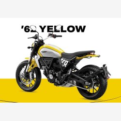 Ducati Scrambler 803 Icon 62 Yellow 73HK 6g 2024