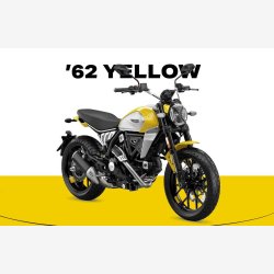 Ducati Scrambler 803 Icon 62 Yellow 73HK 6g 2024