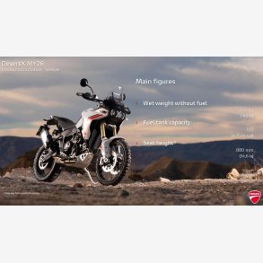Ducati DesertX 937 110HK 6g 2026