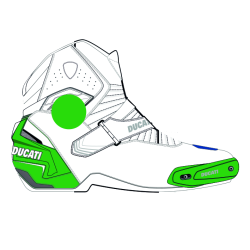 Ducati Theme - Technical short boots