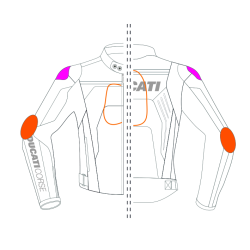 Ducati Corse C4 - Leather jacket