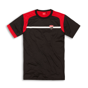 DC Power - T-shirt R�d/sort