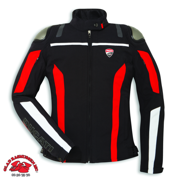glas Ti år bestå Ducati Corse tex C4 - Fabric jacket Lady - Tekstil - Glad Rasmussen MC A/S