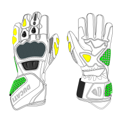 Ducati Corse C3 - Leather gloves