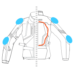 Strada C4 - Fabric jacket Lady