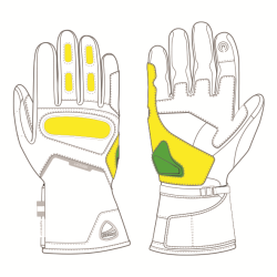 Ducati Tour C3 - Fabric-leather gloves