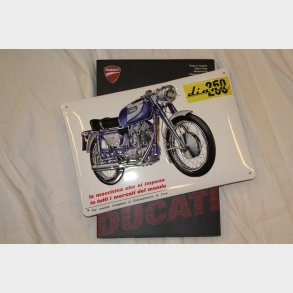 Retro Emalje skilt Ducati Diana 250