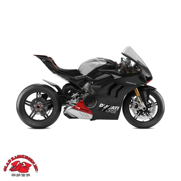 Bluebell ressource tempo Ducati Panigale V4 SP2 Black Livery 2023 - Ducati Nye Motorcykler - Glad  Rasmussen MC A/S